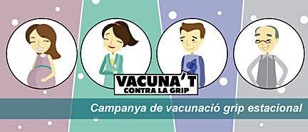 Campanya de vacunació contra la grip estacional