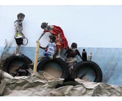 Niños de la playa