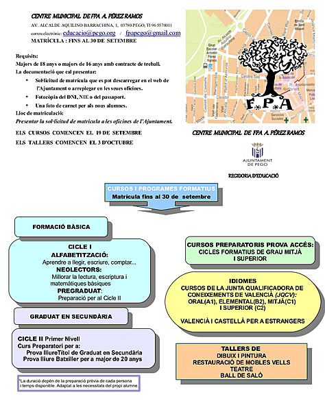 Oferta educativa perez ramos 2016-2017