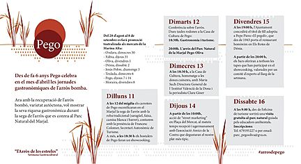 I Setmana Gastrocultural l'arròs de les estreles
